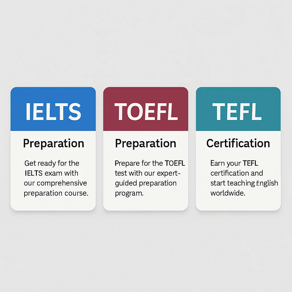 english courses list
