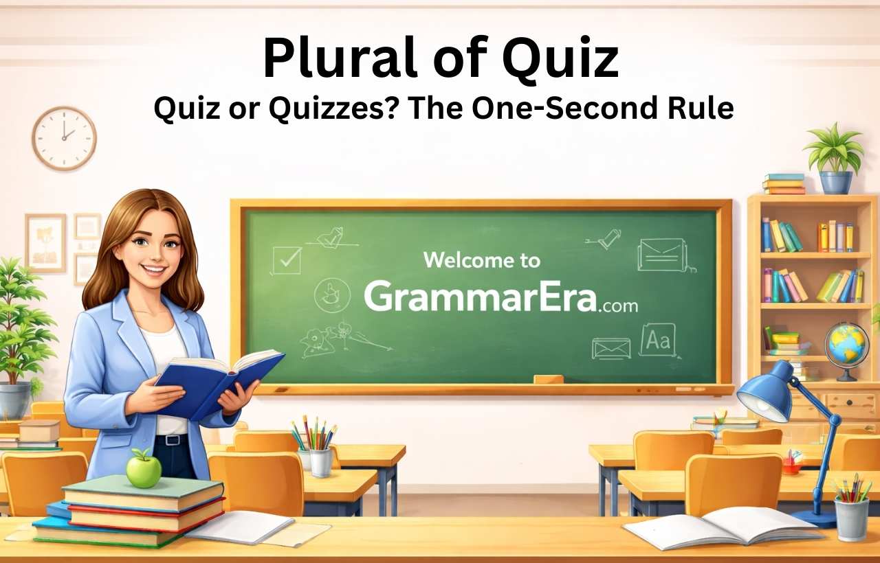 Plural of Quiz: Quiz or Quizzes? The One-Second Rule