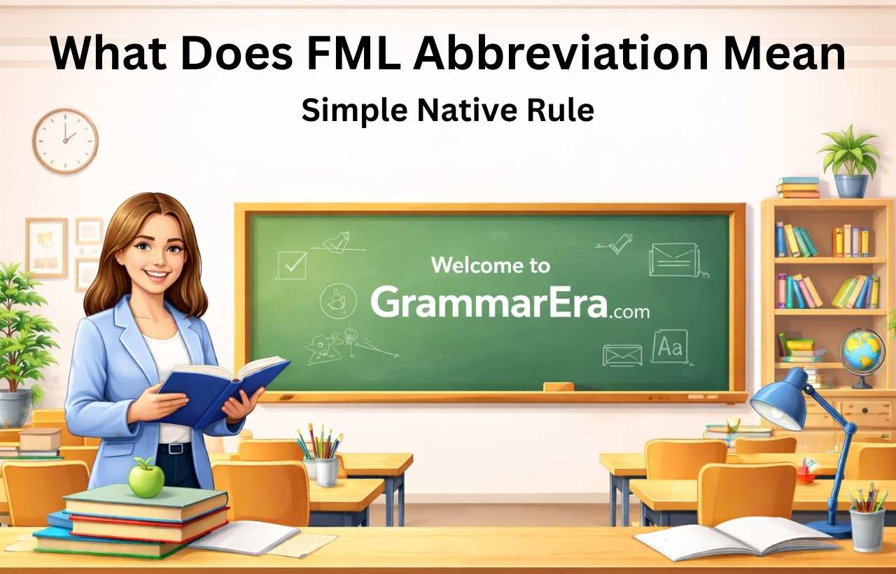 What Does FML Abbreviation Mean