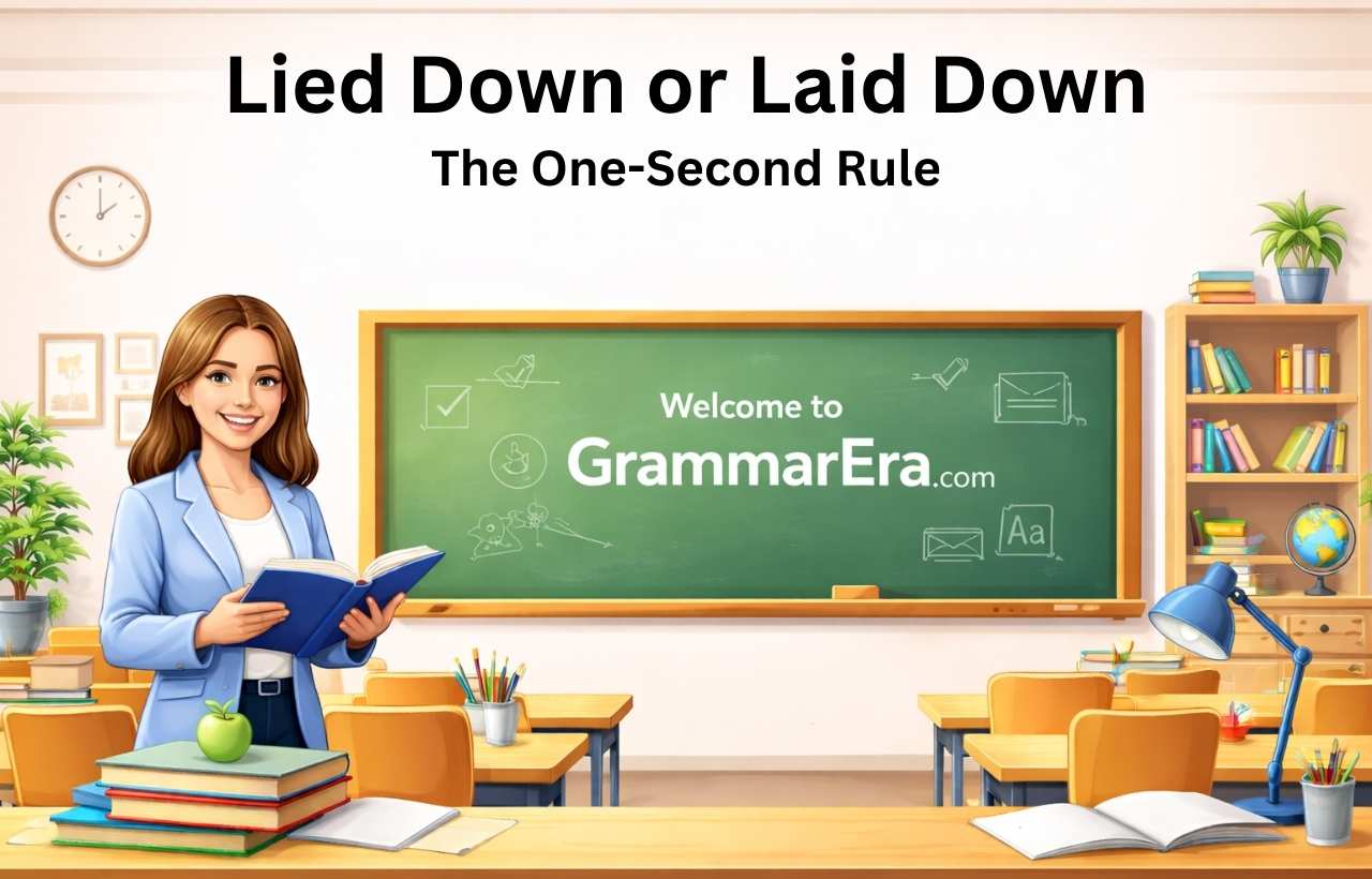 Lied Down or Laid Down: The One-Second Rule