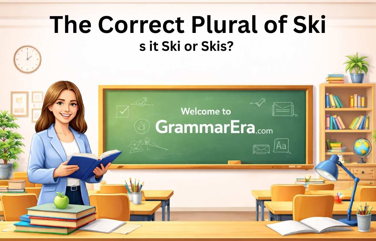 The Correct Plural of Ski: Is it Ski or Skis?