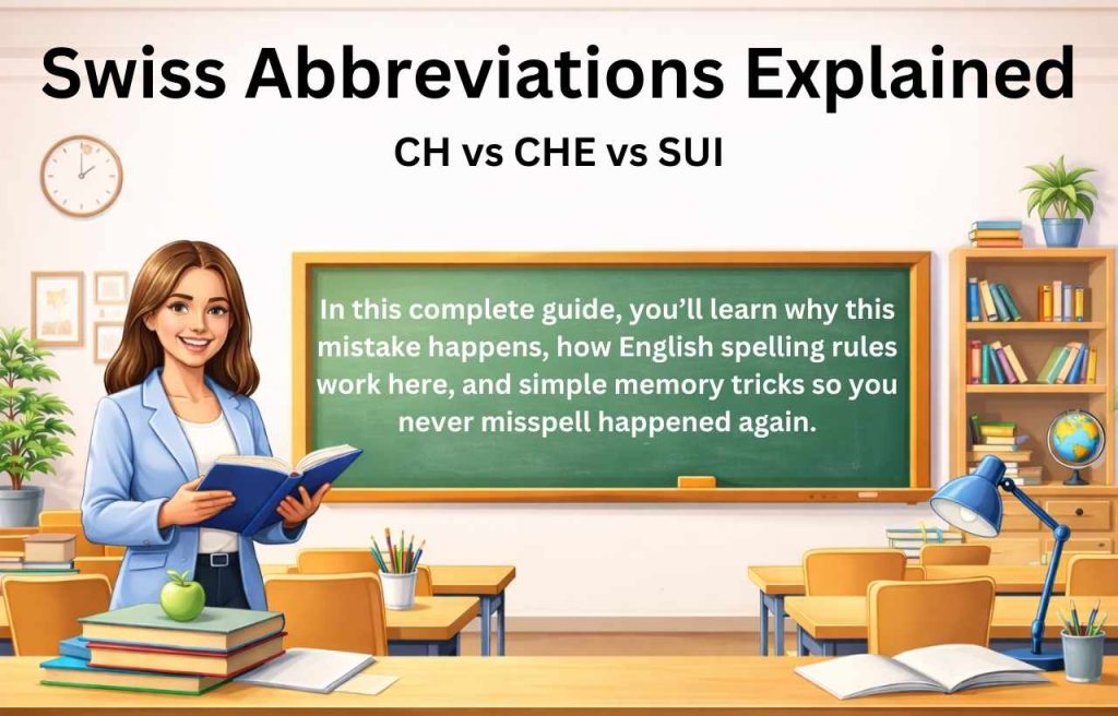 Why Switzerland Has So Many Abbreviations (Historical & Latin Origins)