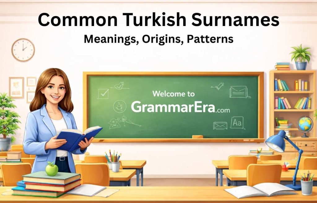 Discover Common Turkish Surnames, their meanings, origins, and hidden patterns. Learn why they repeat, how they formed, and what they reveal.