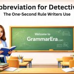 Abbreviation for Detective