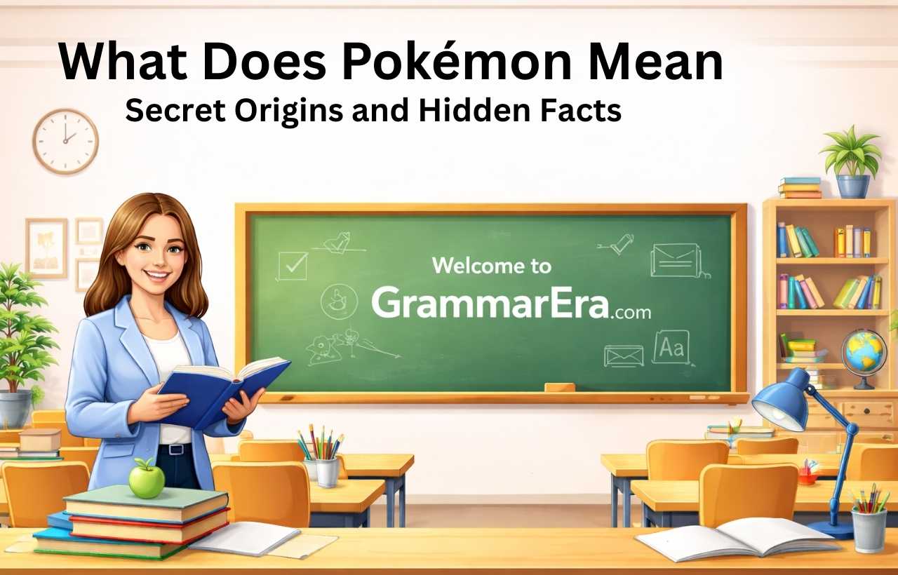 What Does Pokémon Mean