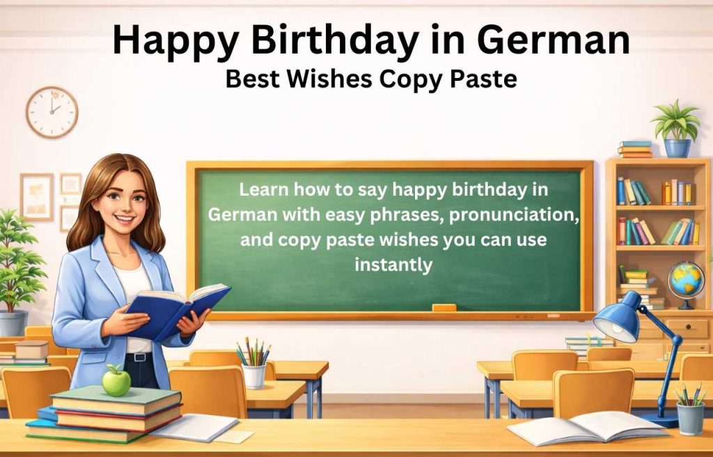 How to Pronounce “Alles Gute zum Geburtstag”
