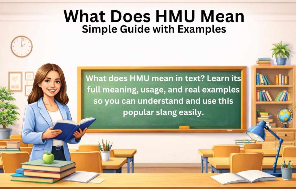 HMU stands for “Hit Me Up.” It is a simple chat abbreviation used in texting and online conversations