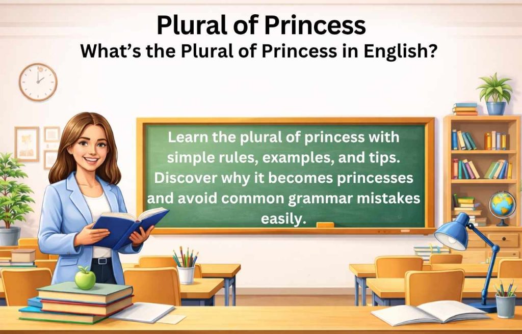 how to form plural of princess with examples and simple English rules