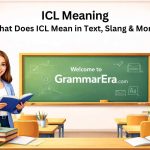 ICL meaning in text explained with examples of slang usage in WhatsApp and social media chats showing “I Can’t Lie” expression.