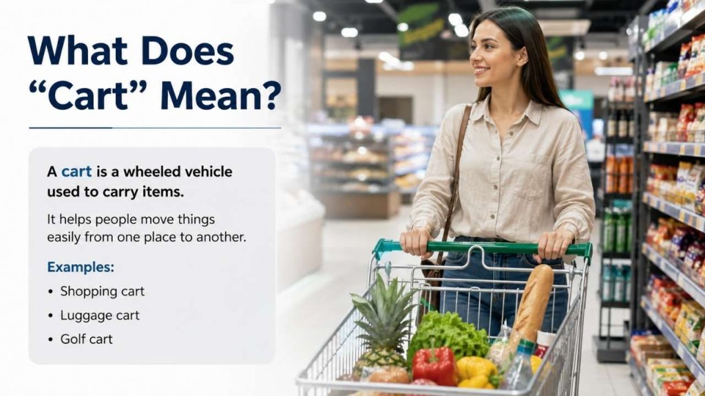 What Does “Cart” Mean?