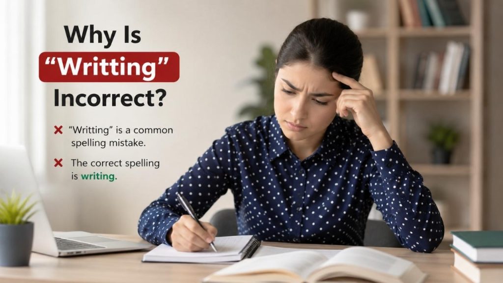 Why Is “Writting” Incorrect?