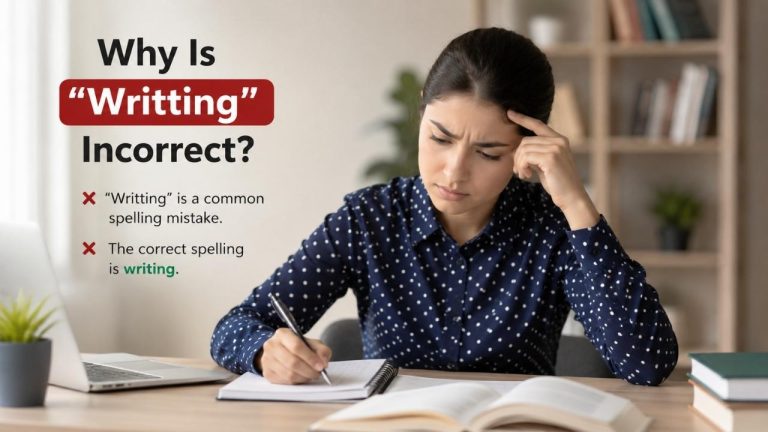 Writing or Writting: Which Spelling Is Correct? - grammarera.com