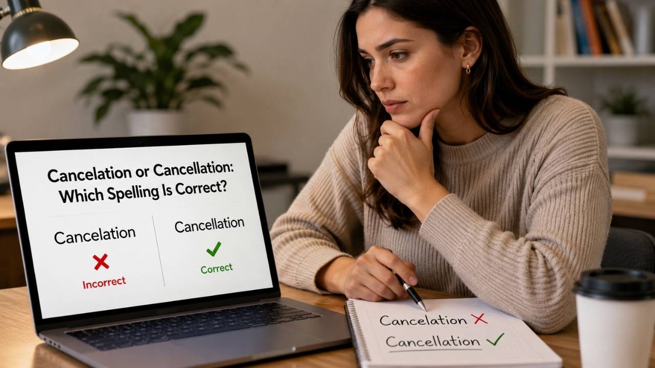This question Cancelation or Cancellation matters because English spelling often changes between regions and writing styles.