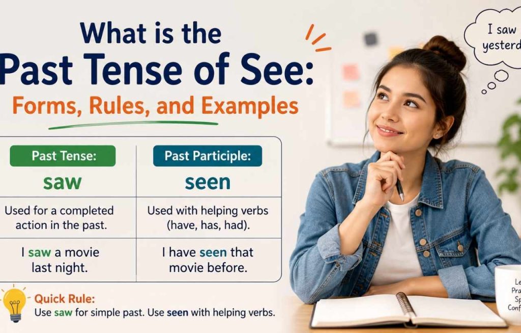 What Is the Past Tense of See?