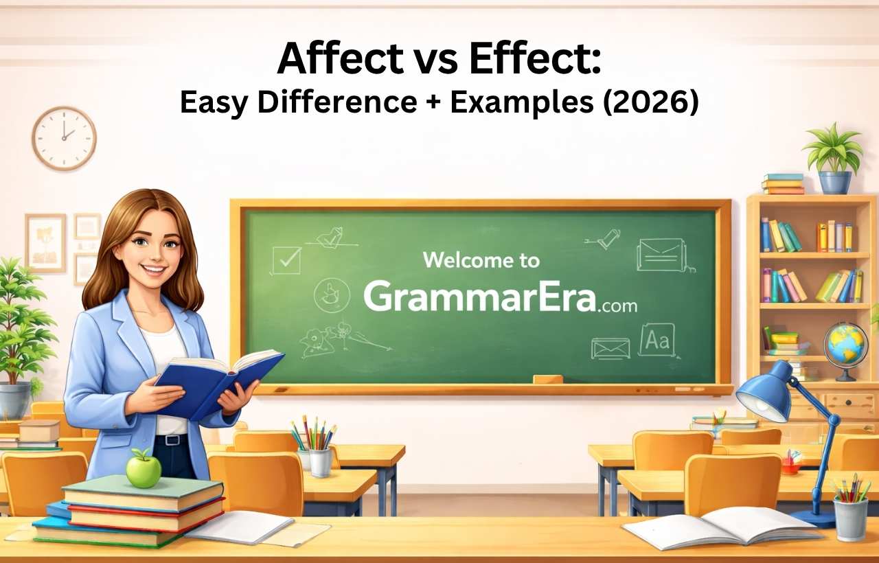 Simple Effect Example Affect vs Effect: Easy Difference + Examples (2026) - grammarera.com