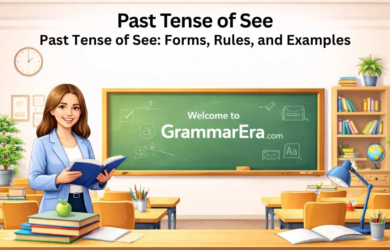 The past tense of see is one of the most common grammar topics in English, yet it still causes confusion for many learners.