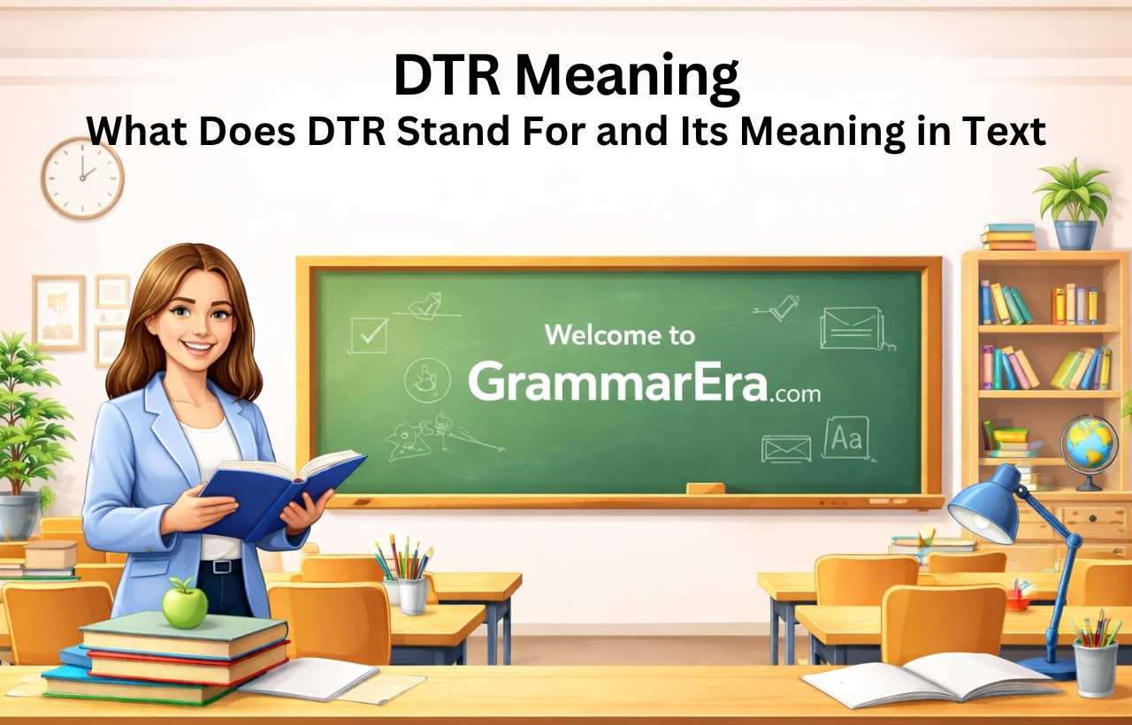 DTR meaning explained as Define The Relationship in dating and texting conversations between two people
