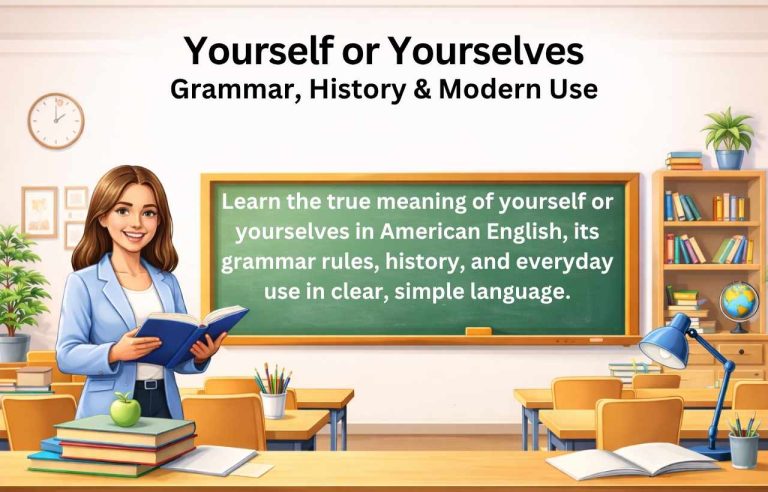 Yourself or Yourselves Meaning: Grammar, History & Modern Use ...