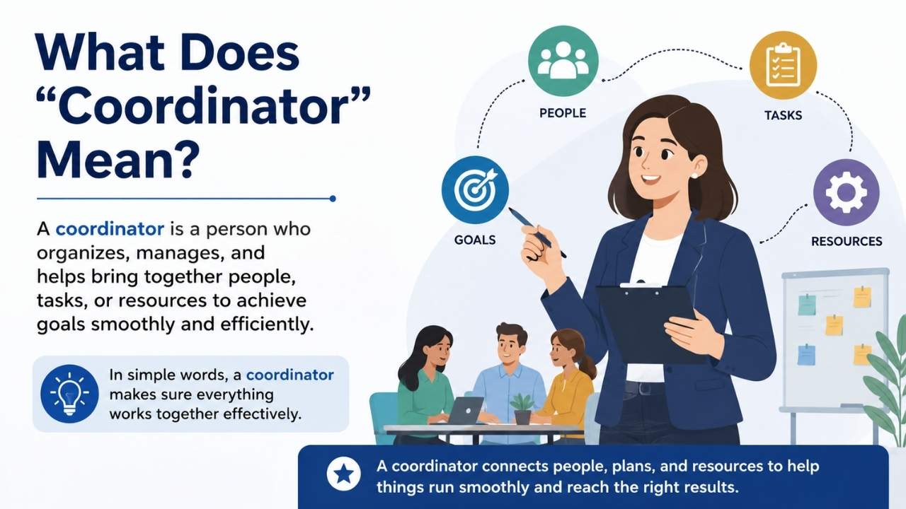 When people search for the abbreviation of coordinator, they usually want confirmation that “Coord.” is correct—and in most cases, it is.