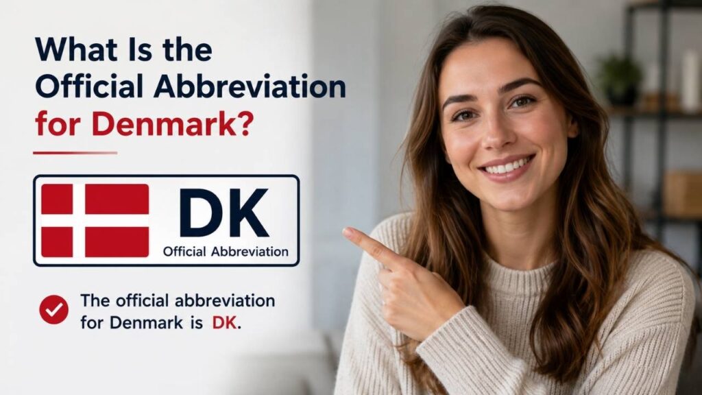 What Is the Official Abbreviation for Denmark?