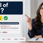 The plural of sky is skies. This is the correct form used in English grammar