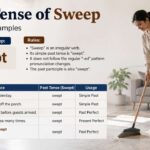 Many learners search for the past tense of sweep, the sweep past tense, or even ask “is sweeped correct?