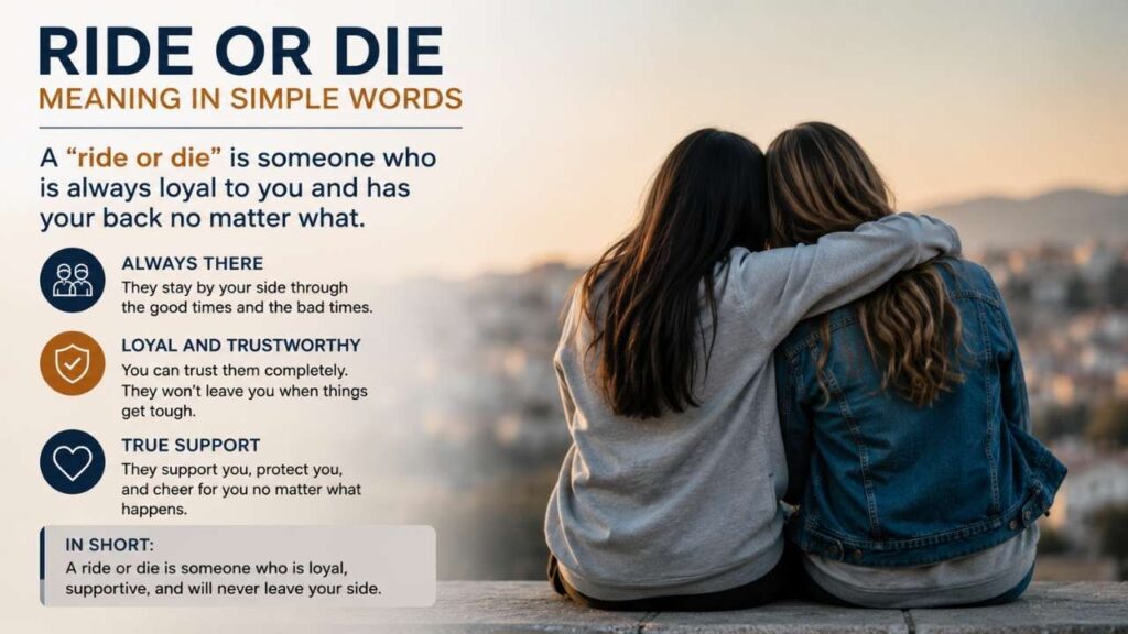 Ride or Die Meaning in Simple Words