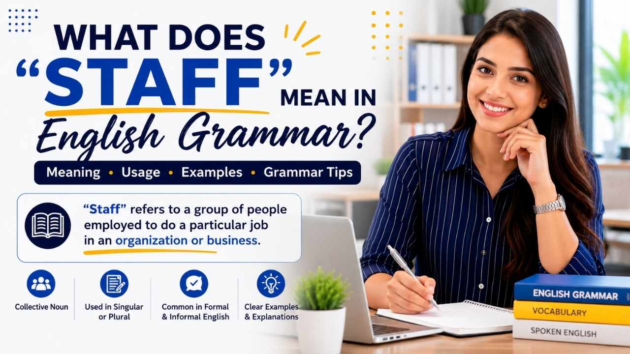 If you are searching for the plural of staff in English, the simple answer is that “staff” is usually a collective noun