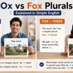 By the end, you will understand the difference between Ox vs Fox Plurals, and why one word follows an old form while the other follows a modern rule.