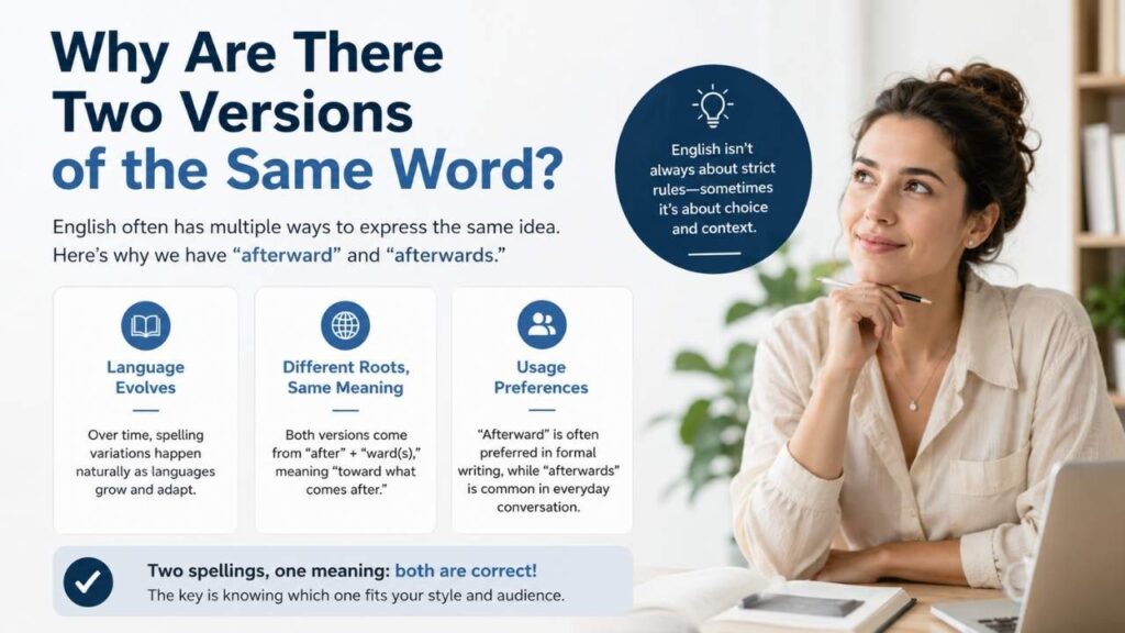 Why Are There Two Versions of the Same Word?