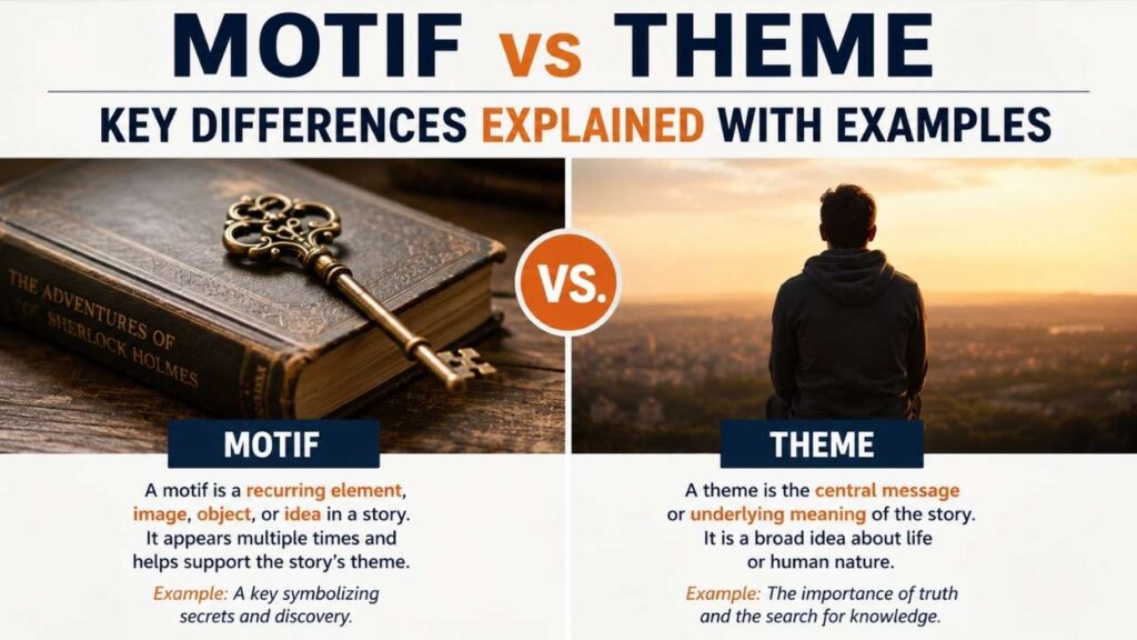 Motif vs Theme — Key Differences
