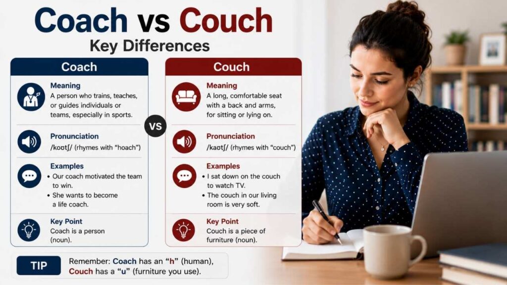Coach vs Couch – Key Differences 