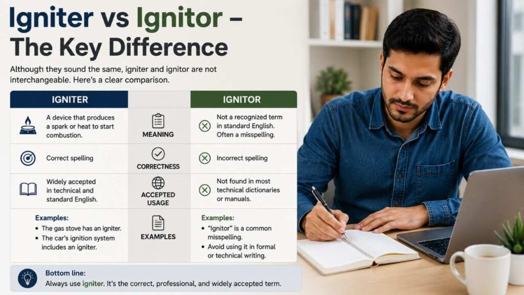 Igniter vs Ignitor – The Key Difference