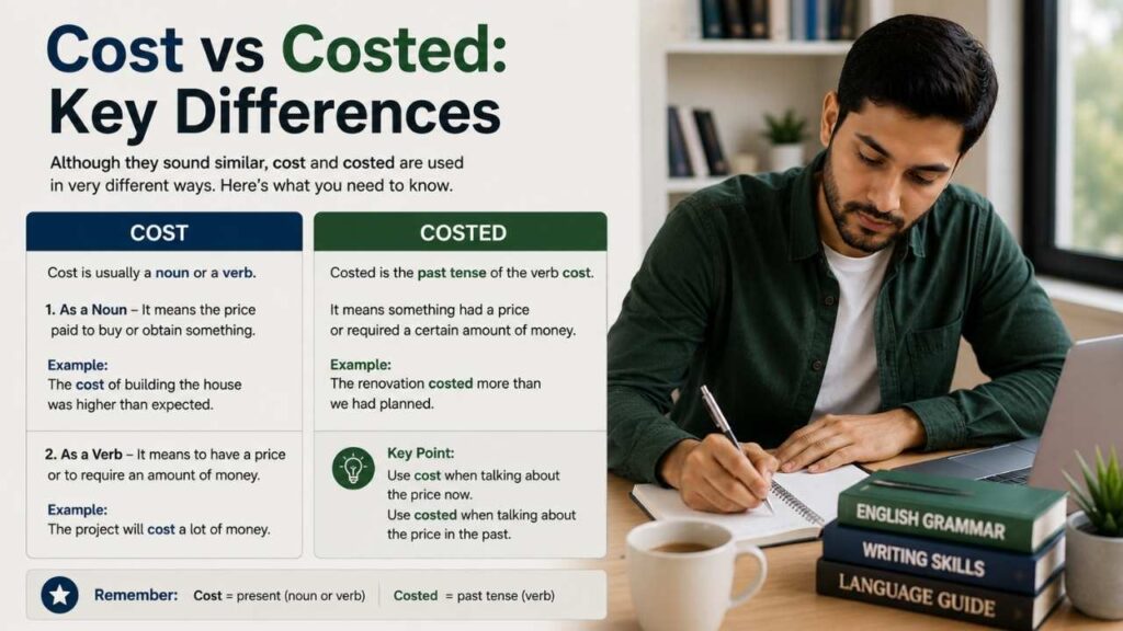 Cost vs Costed: Key Differences