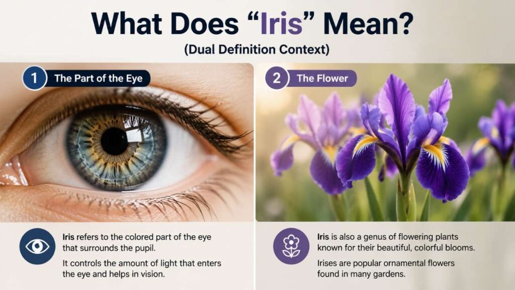 What Does “Iris” Mean?