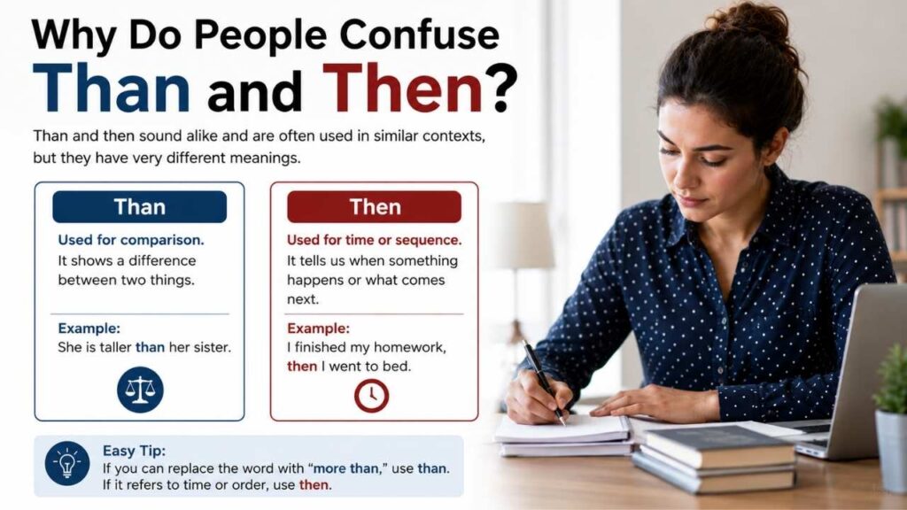 Why Do People Confuse Than and Then?