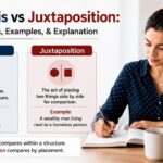 Both techniques show contrast, but they do it in different ways. Writers use antithesis vs juxtaposition to highlight ideas, emotions, or characters, but the method of contrast is not the same