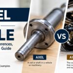 The confusion between axel vs axle is very common in English because both words sound almost the same but have completely different meanings.