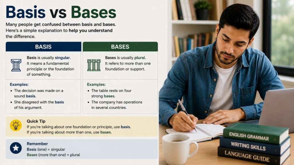 Basis vs Bases