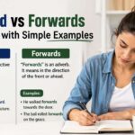 The confusion between forward vs forwards is a common problem in English grammar, especially for learners who want to write correctly in both formal and informal situations.